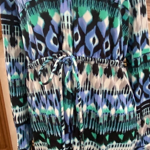 Notations Button Down Shirt Dress Size: PM NWOT - Picture 6 of 15